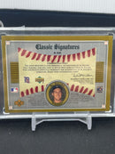2002 UPPER DECK SWEET SPOT CLASSICS - CLASSIC SIGNATURES - A. KALINE -