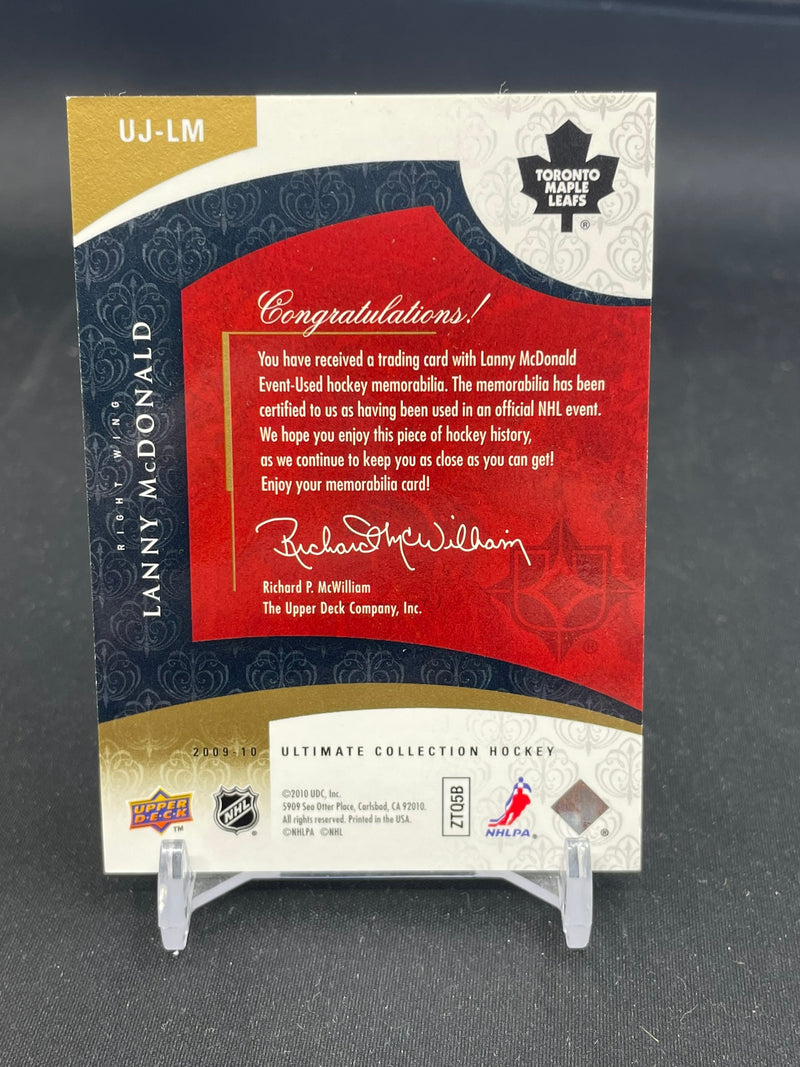 2009 UPPER DECK ULTIMATE COLLECTION - ULTIMATE JERSEYS - L. MCDONALD - #UJ-LM - #'D/100 - DUAL RELIC