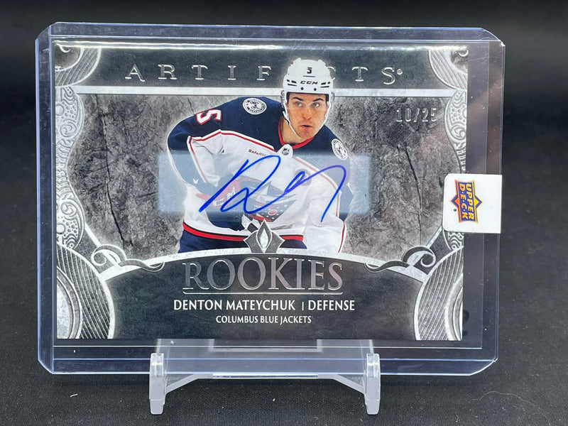 2024 UPPER DECK ARTIFACTS - ROOKIES - SILVER AUTO - D. MATEYCHUK - #SP5 - #'D/25 - AUTOGRAPH - RC