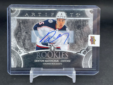 2024 UPPER DECK ARTIFACTS - ROOKIES - SILVER AUTO - D. MATEYCHUK - #SP5 - #'D/25 - AUTOGRAPH - RC