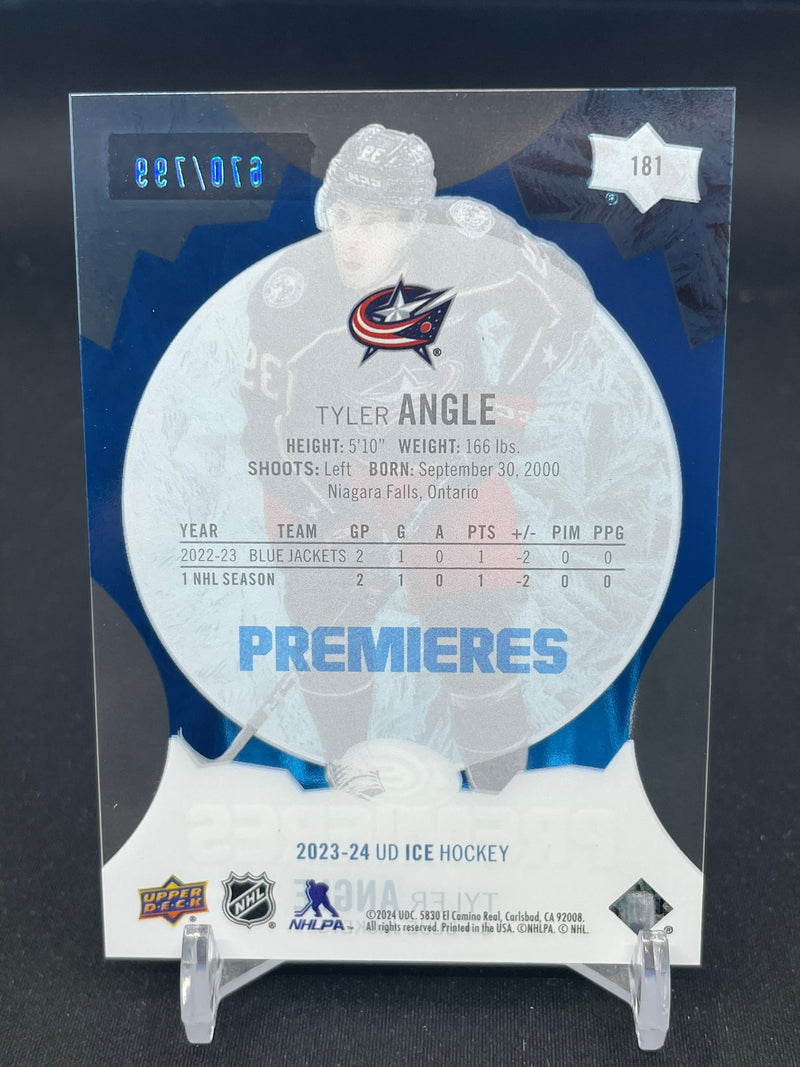 2023 UPPER DECK ICE - BLUE - ICE PREMIERES - T. ANGLE - #181 - #'D/799 - RC