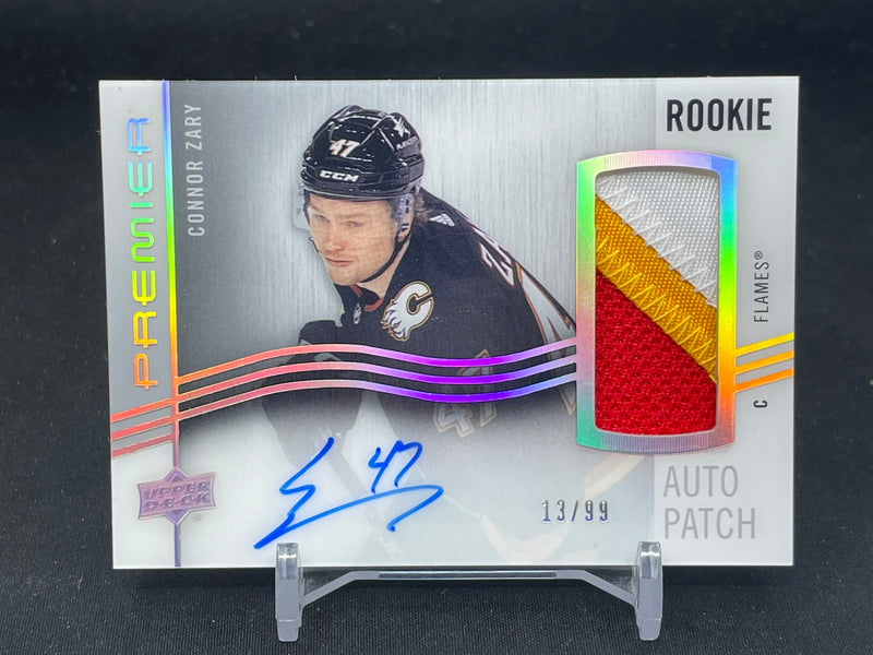 2023 UPPER DECK PREMIER - ROOKIE AUTO PATCH - C. ZARY - #AHR-CZ - #'D/99 - RELIC - AUTOGRAPH - RC
