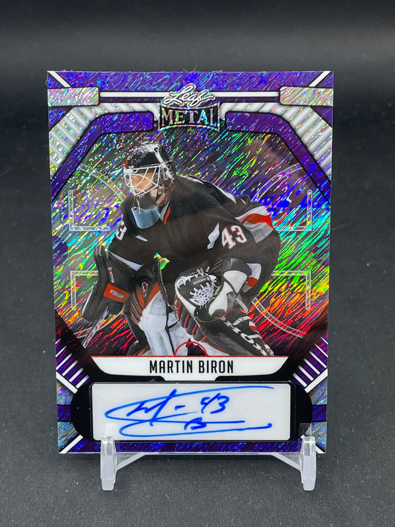 2025 LEAF METAL - M. BIRON - #BA-MB1 - #'D/7 - AUTOGRAPH