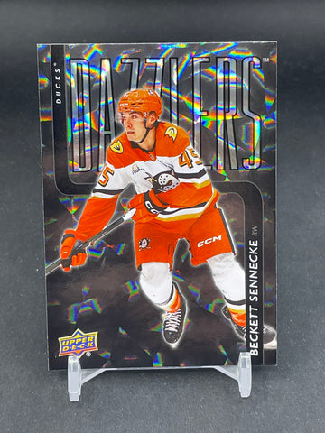 2025 UPPER DECK SERIES TWO - BLACK DAZZLERS - B. SENNECKE - #DZ-67