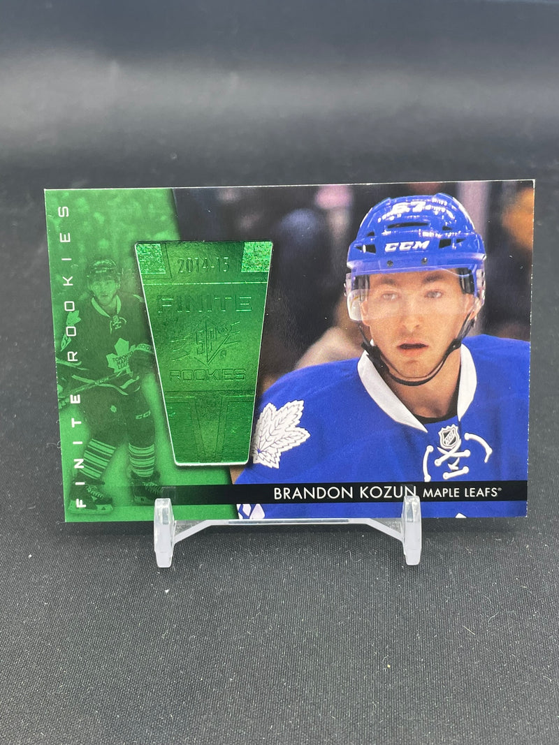 2014 UPPER DECK SPX - FINITE ROOKIES - B. KOZUN - #4 - #'D/299 - RC