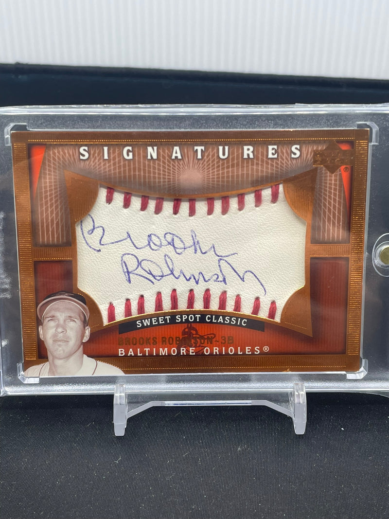 2005 UPPER DECK SWEET SPOT CLASSIC - SIGNATURES - B. ROBINSON -