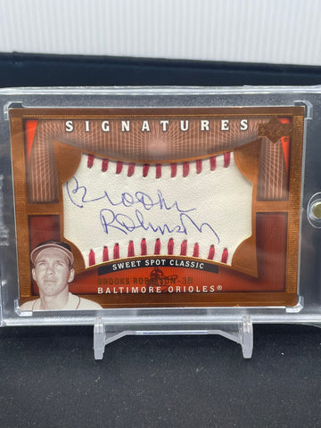 2005 UPPER DECK SWEET SPOT CLASSIC - SIGNATURES - B. ROBINSON - #BR - AUTOGRAPH
