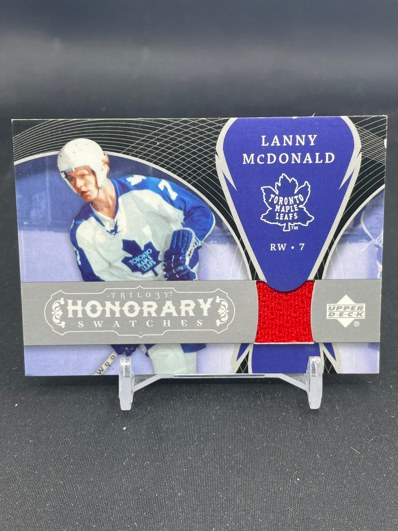 2007 UPPER DECK TRILOGY - HONORARY SWATCHES - L. MCDONALD -