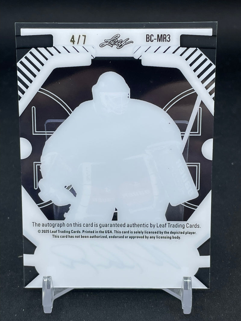 2025 LEAF METAL LEGENDS - PURPLE - M. RICHTER - #BC-MR3 - #'D/7 - AUTOGRAPH