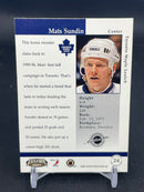 2002 PACIFIC EXCLUSIVE - M. SUNDIN -