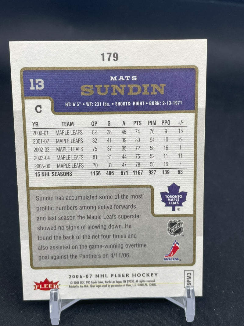 2006 FLEER - M. SUNDIN -