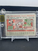 2016 TOPPS ARCHIVES SIGNATURE SERIES - C. DELGADO - #75 - #'D/6 - AUTOGRAPH