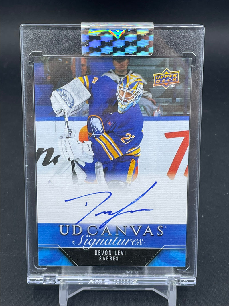 2023 UPPER DECK CLEAR CUT - UD CANVAS SIGNATURES - D. LEVI -