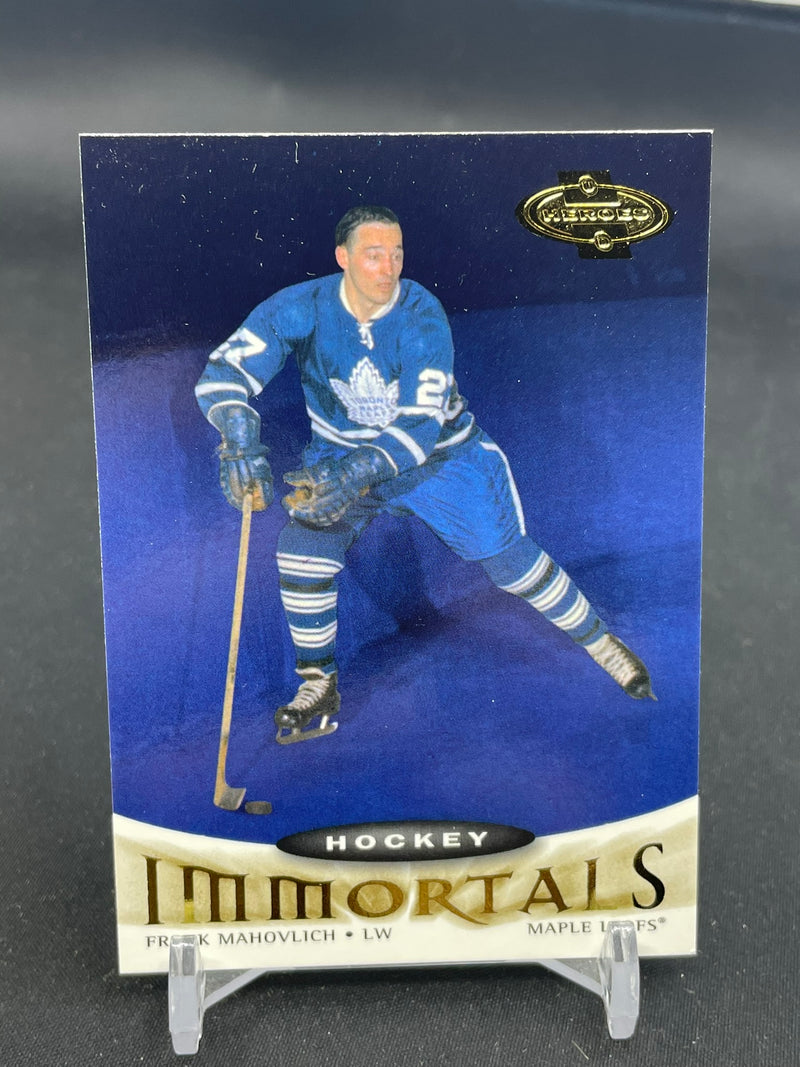 2001 UPPER DECK - IMMORTALS - F. MAHOVLICH -