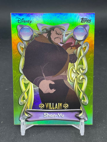 2025 TOPPS DISNEY WONDER - FOIL - VAILLAIN - SHAN-YU - #180