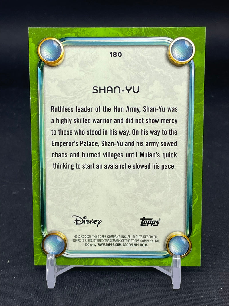 2025 TOPPS DISNEY WONDER - FOIL - VAILLAIN - SHAN-YU -