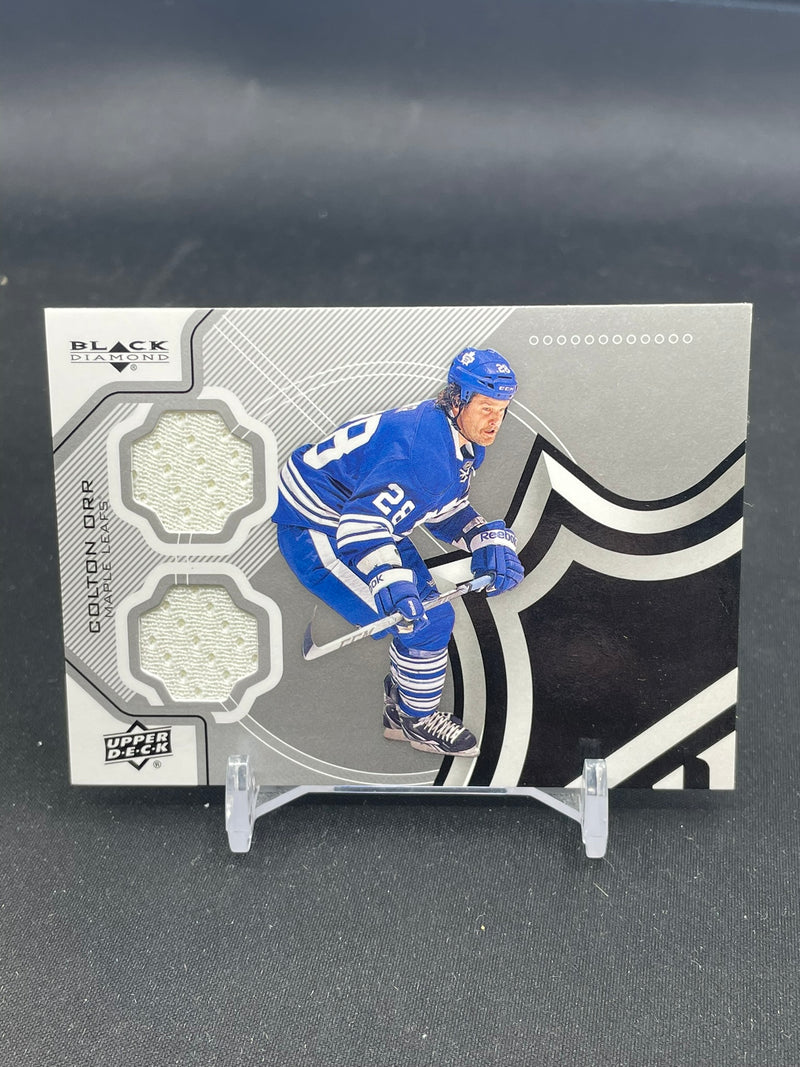 2012 UPPER DECK BLACK DIAMOND - DOUBLE DIAMOND JERSEYS - C. ORR -