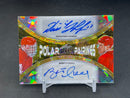 2024 LEAF METAL - POLAR PAIRINGS - GOLD - D. HASEK / B. HULL - #PP-5 - #'D/1 - DUAL AUTOGRAPH