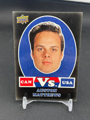 2017 UPPER DECK TEAM CANADA - BLACK - CAN VS USA - A. MATTHEWS -