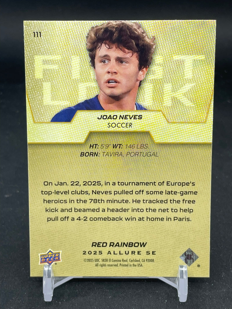 2025 UPPER DECK ALLURE SE - RED RAINBOW - FIRST LOOK - J. NEVES -