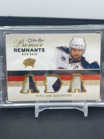 2009 UPPER DECK O-PEE-CHEE PREMIER - REMNANTS - R. NASH - #PRT-RN - #'D/25 - TRIPLE RELIC
