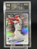 2018 TOPPS CHROME - FRESHMAN FLASH - REFRACTOR - S. OHTANI -