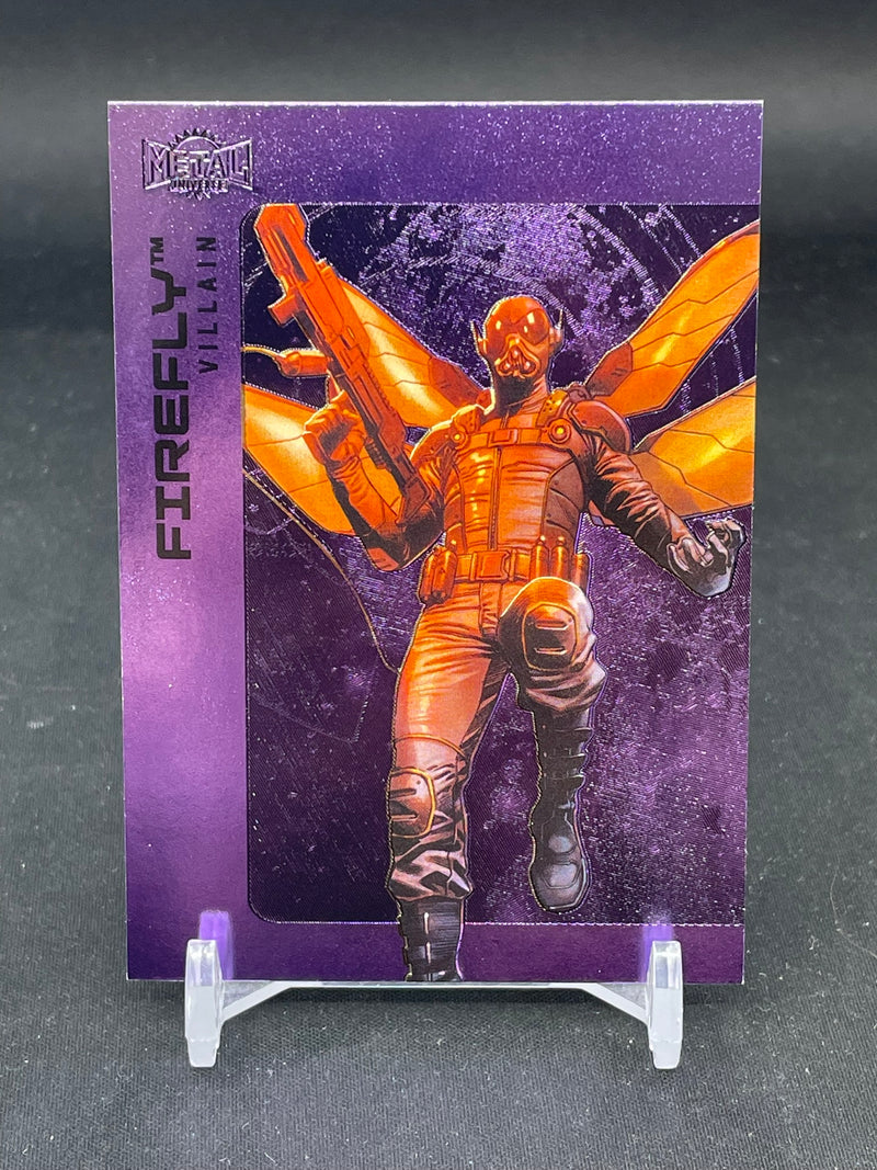 2025 UPPER DECK METAL UNIVERSE SKYBOX BATMAN - PURPLE FX - FIREFLY -