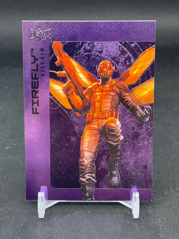 2025 UPPER DECK METAL UNIVERSE SKYBOX BATMAN - PURPLE FX - FIREFLY - #182