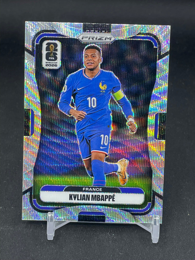 2025 PANINI PRIZM FIFA WORLD CUP - WAVE PRIZM - K. MBAPPE -