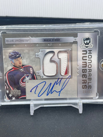 2006 UPPER DECK THE CUP - HONORABLE NUMBERS - R. NASH - #HN-RN - #'D/61 - RELIC - AUTOGRAPH