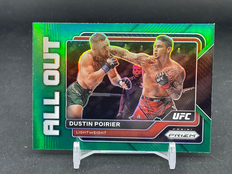 2023 PANINI PRIZM - GREEN PRIZM - ALL OUT! - D. POIRIER -