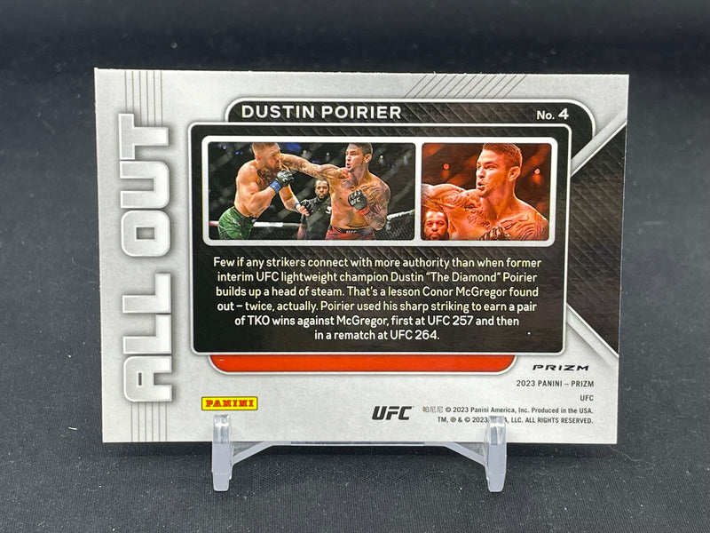 2023 PANINI PRIZM - GREEN PRIZM - ALL OUT! - D. POIRIER -
