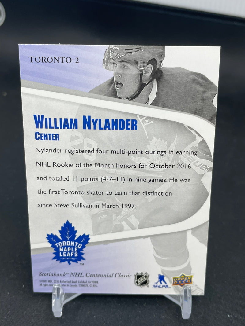 2017 UPPER DECK SCOTIABANK NHL CENTENNIAL CLASSIC - W. NYLANDER -