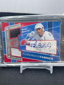 2007 UPPER DECK SPX - FLASHBACK FABRICS - P. STASTNY - #147 - #'D/25 - DUAL RELIC - AUTOGRAPH