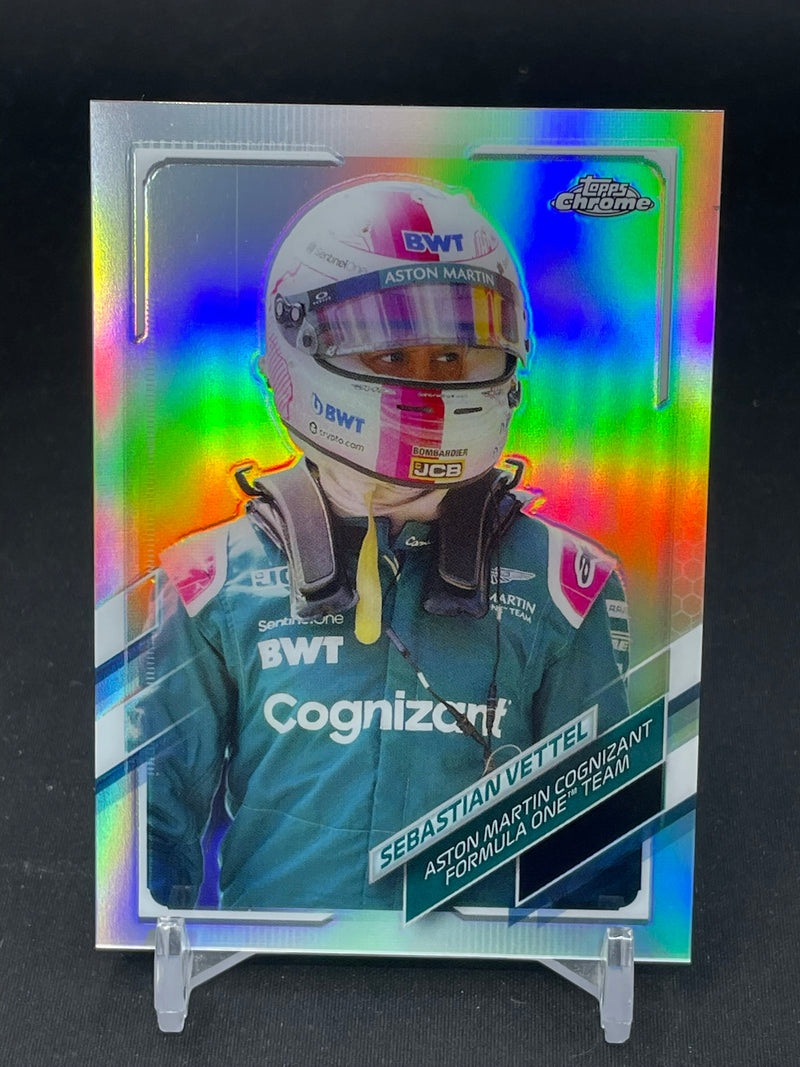 2021 TOPPS CHROME - SP VARIATION REFRACTOR - S. VETTEL -