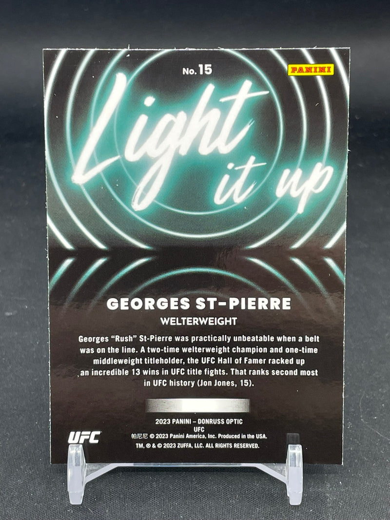 2023 PANINI DONRUSS OPTIC - LIGHT IT UP - G. ST-PIERRE -