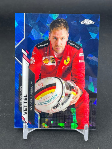 2020 TOPPS CHROME SAPPHIRE - S. VETTEL - #3