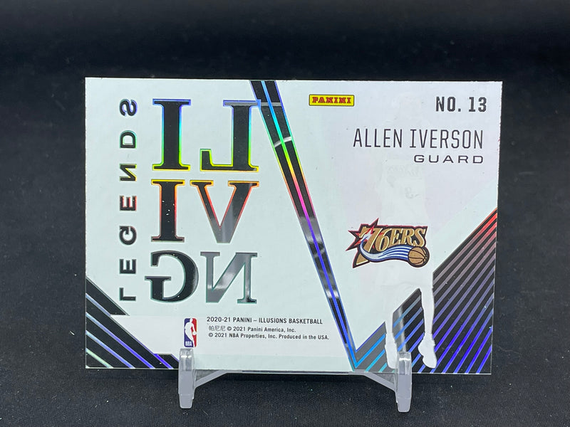 2020 PANINI ILLUSIONS - EMERALD - LIVING LEGENDS - A. IVERSON -