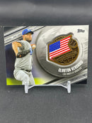 2020 TOPPS SERIES ONE - GLOBAL GAME MEDALLION - C. KERSHAW - #GGM-CK - #'D/149 - RELIC