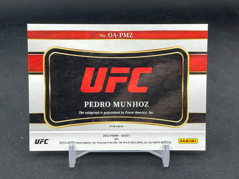 2022 PANINI SELECT - DISCO PRIZM - OCTAGON ACTION SIGNATURES - P. MUNHOZ -