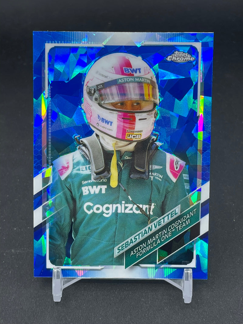 2021 TOPPS CHROME SAPPHIRE - S. VETTEL -