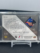 2007 UPPER DECK THE CUP - CUP FOUNDATIONS - D. HAWERCHUK - #CF-DH - #'D/10 - QUAD RELIC - AUTOGRAPH