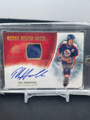 2007 UPPER DECK SP AUTHENTIC - ROOKIE REVIEW PATCH - D. HAWERCHUK - #RR-DH - #'D/100 - RELIC - AUTOGRAPH