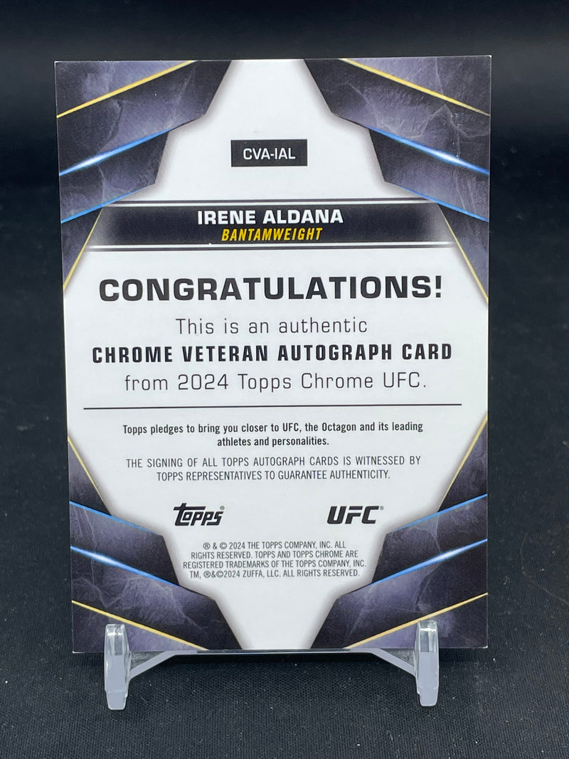 2024 TOPPS CHROME UFC - I. ALDANA -