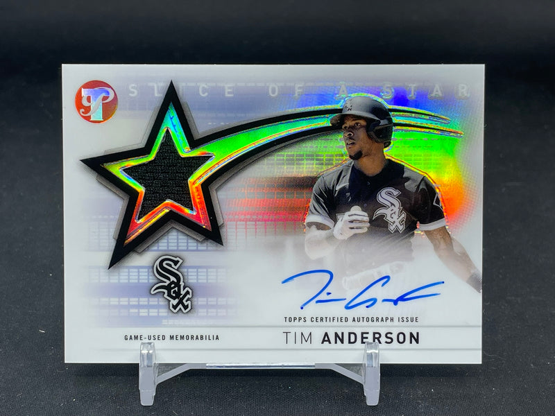 2022 TOPPS PRISTINE - SLICE OF A STAR - T. ANDERSON -