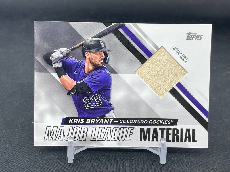 2024 TOPPS SERIES ONE - MAJOR LEAGUE MATERIAL - K. BRYANT -