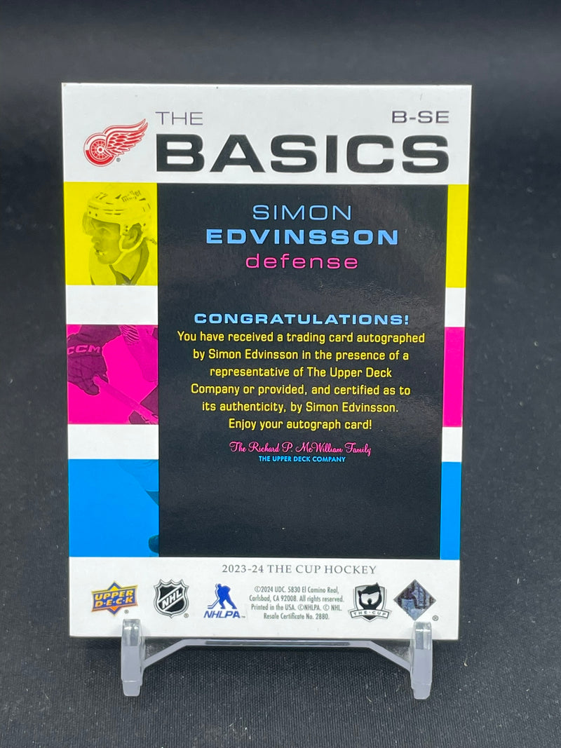 2023 UPPER DECK THE CUP - THE BASICS - S. EDVINSSON -
