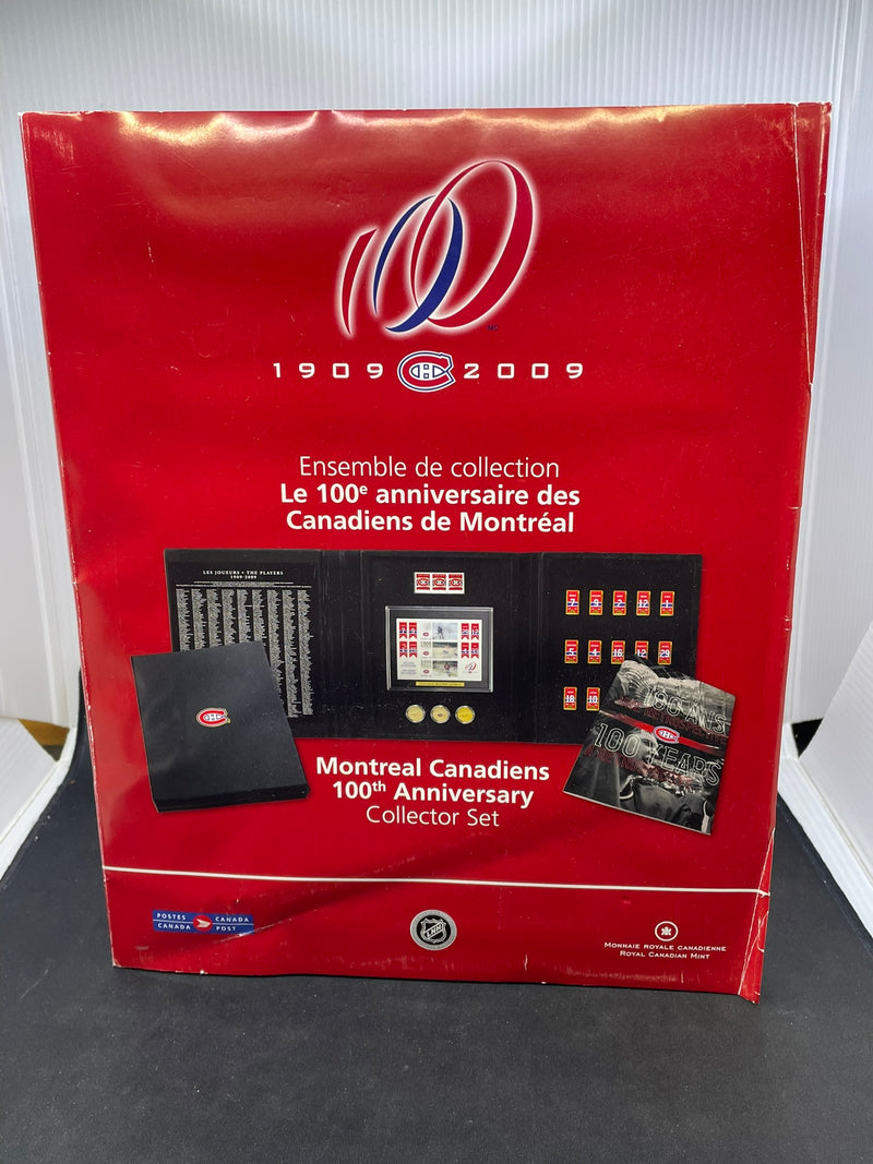 2009 CANADA POST MONTREAL CANADIANS 100TH ANNIVERSARY COLLECTOR SET