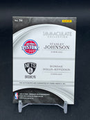 2015 PANINI IMMACULATE - S. JOHNSON / R. HOLLIS-JEFFERSON - #36 - #'D/49 - DUAL AUTOGRAPH