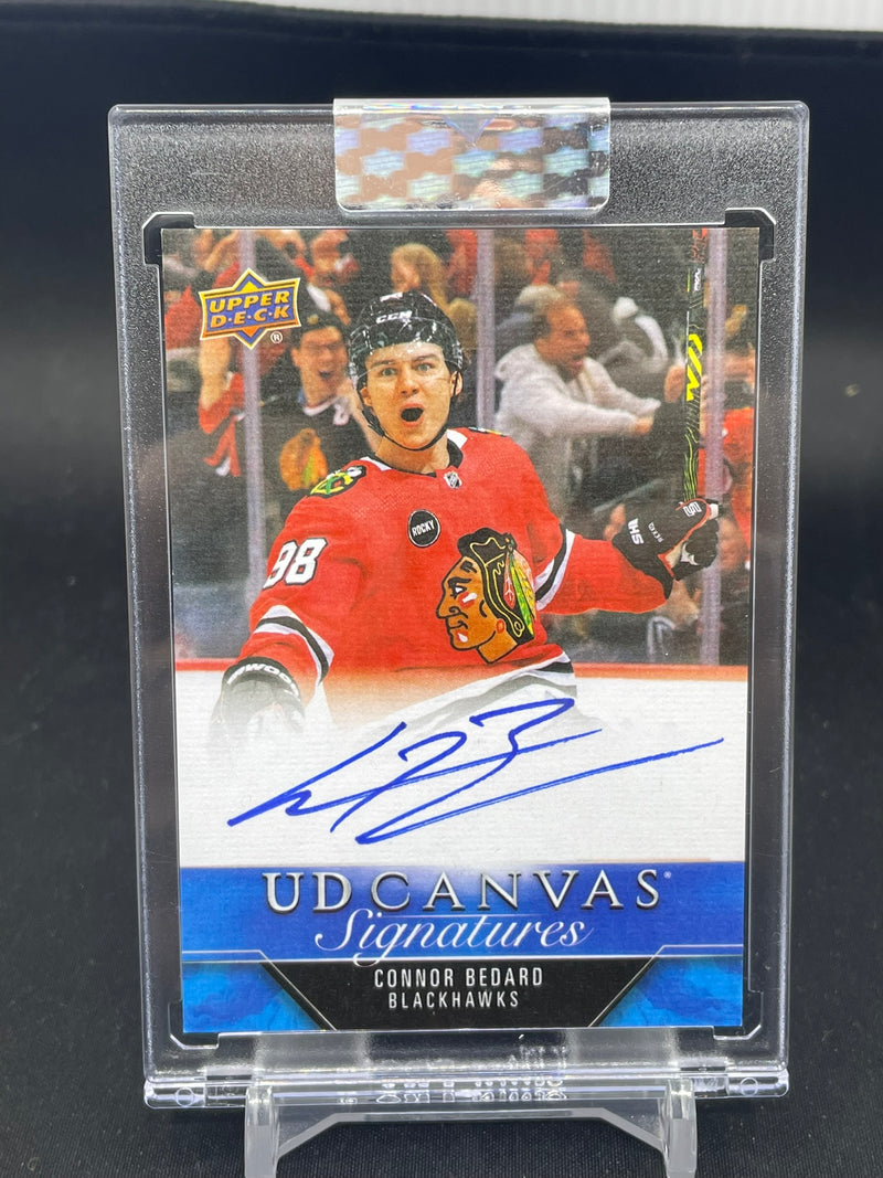2023 UPPER DECK CLEAR CUT - UD CANVAS SIGNATURES - C. BEDARD -